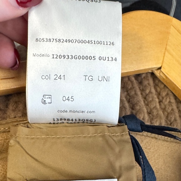 NWT Moncler Wool Cape One Size - Picture 14 of 16